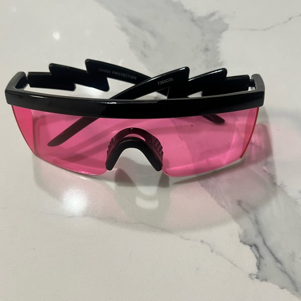 Black and Pink Sunglasses